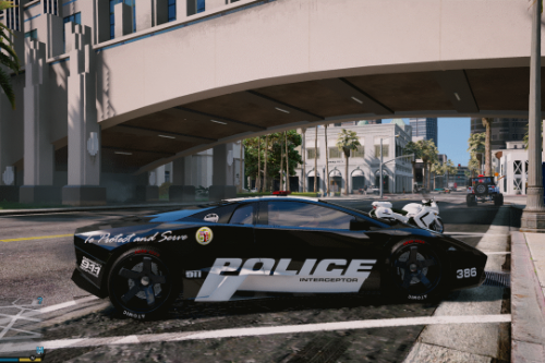 Lamborghini Police Interceptor Skin